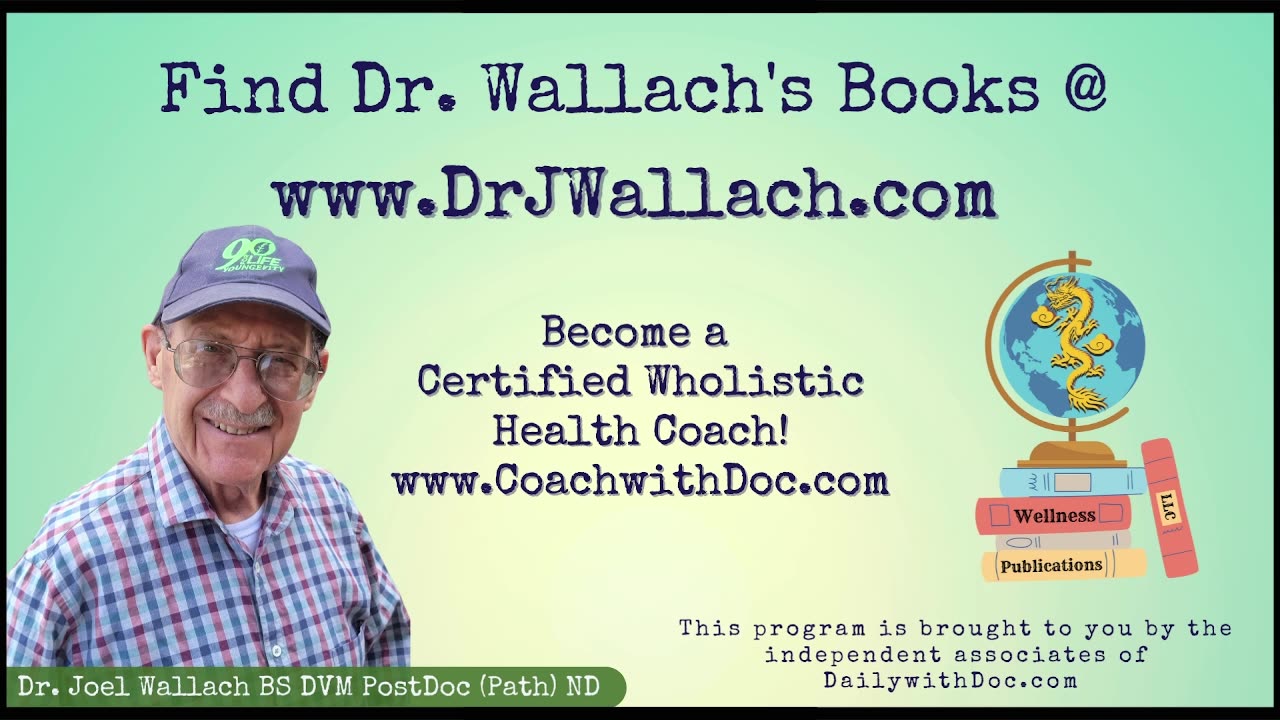 Dr. Joel Wallach - The truth about Birth Defects - Daily with Doc and Becca 9/19/23