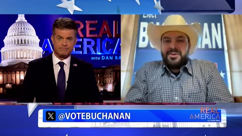 REAL AMERICA -- Dan Ball W/ Nathan Buchanan, Pres. Trump Visits Southern Border Today, 8/22/24