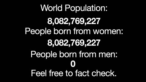 Born from women