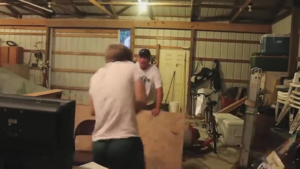 Dads Destroying Sons' Playstations!