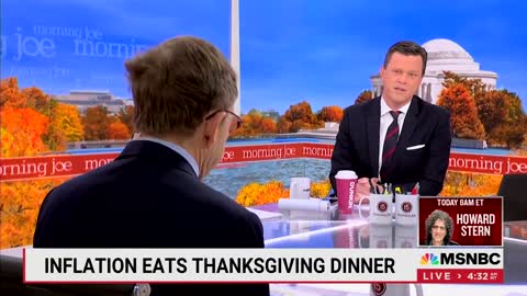 MSNBC Reports That Inflation Has DEMOLISHED Thanksgiving Dinner