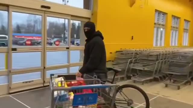 This grandma is not playing around!