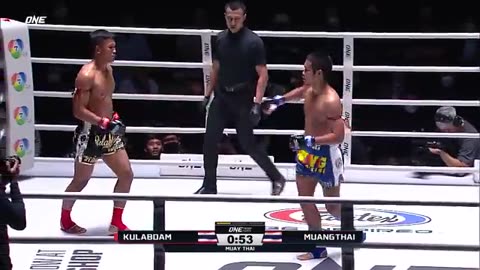 Nasty Elbow Knockout 🔥 Muay Thai War Between Muangthai & Kulabdam