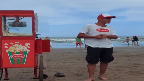 El mejor vendedor de Pochoclos!!!