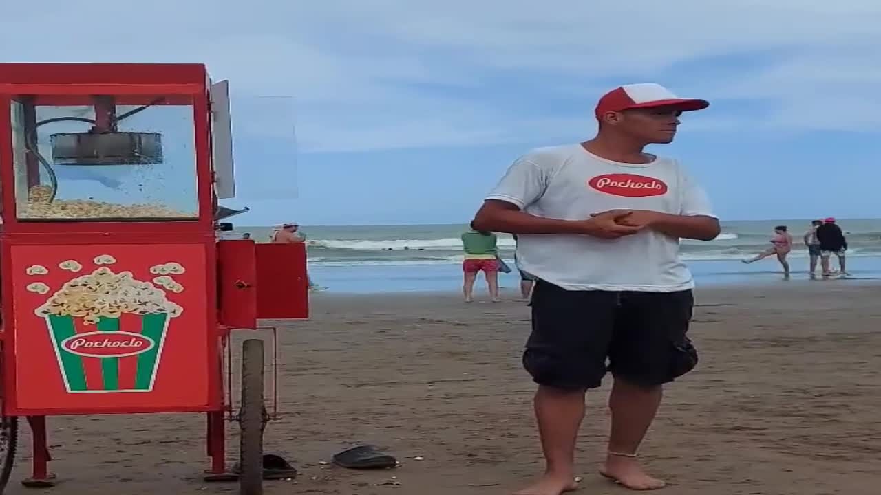 El mejor vendedor de Pochoclos!!!
