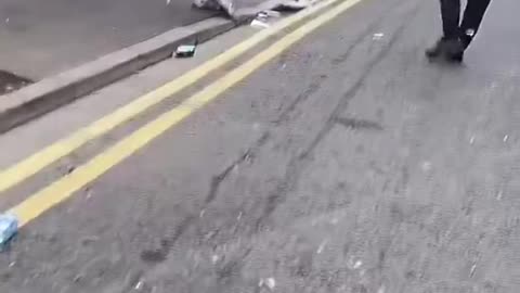 MOSQUE BURNING IN BELFAST. 🇬🇧