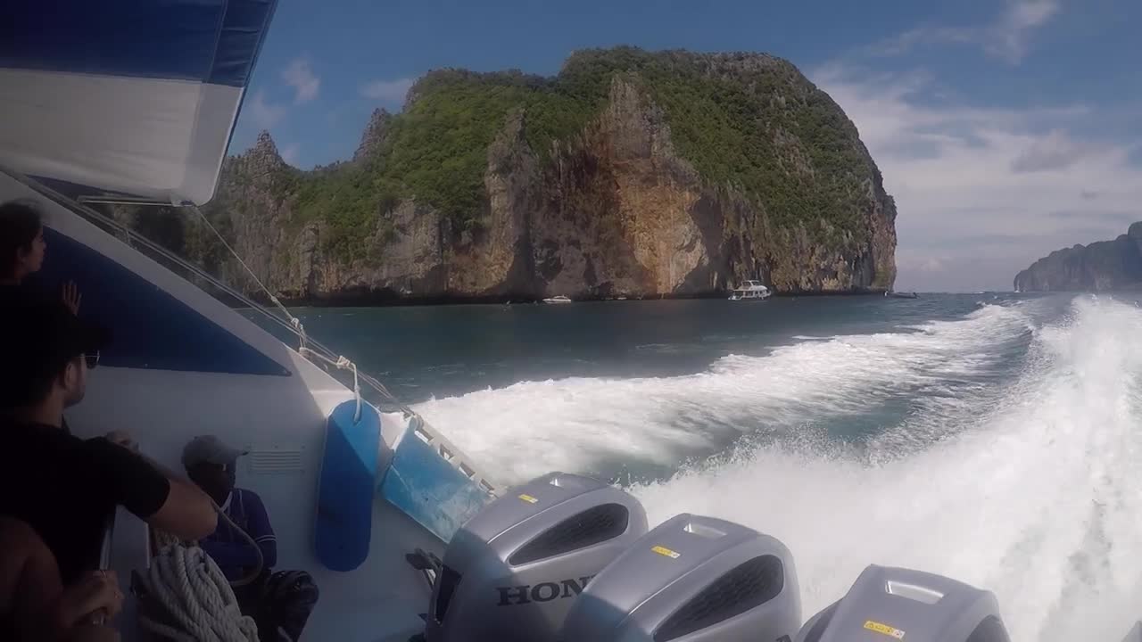 Phuket speedboat to Phi phi island Thailand