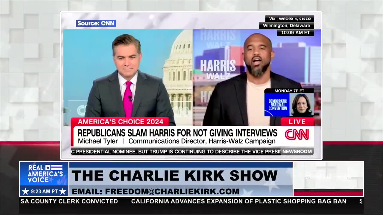 CNN does a 180 on Harris