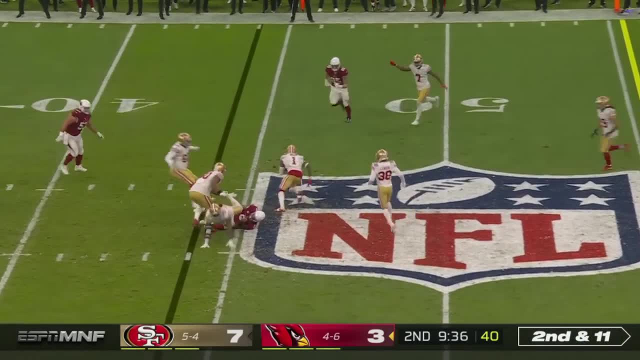 DeAndre Hopkins gets flagged for pointing & Colt McCoy gets picked(1)