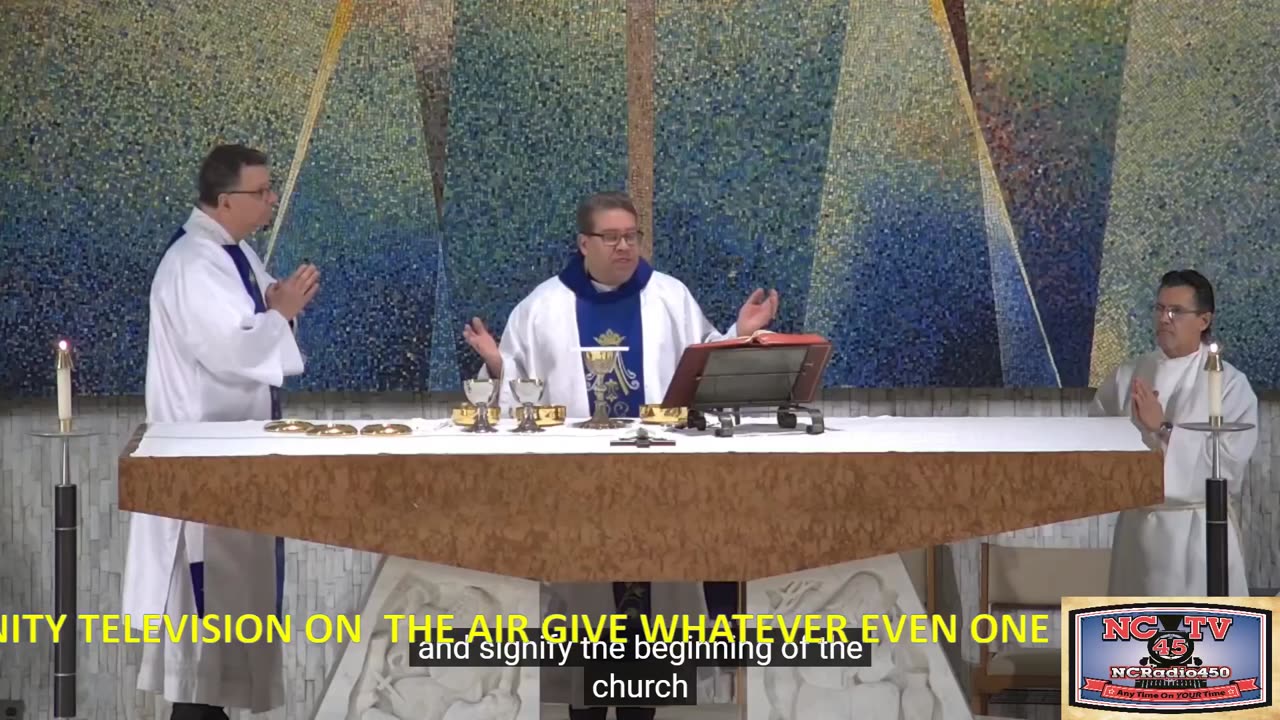 NCTV45 CATHOLIC MASS HOLY SPIRIT PARISH The Immaculate Conception MONDAY DEC 9 2024