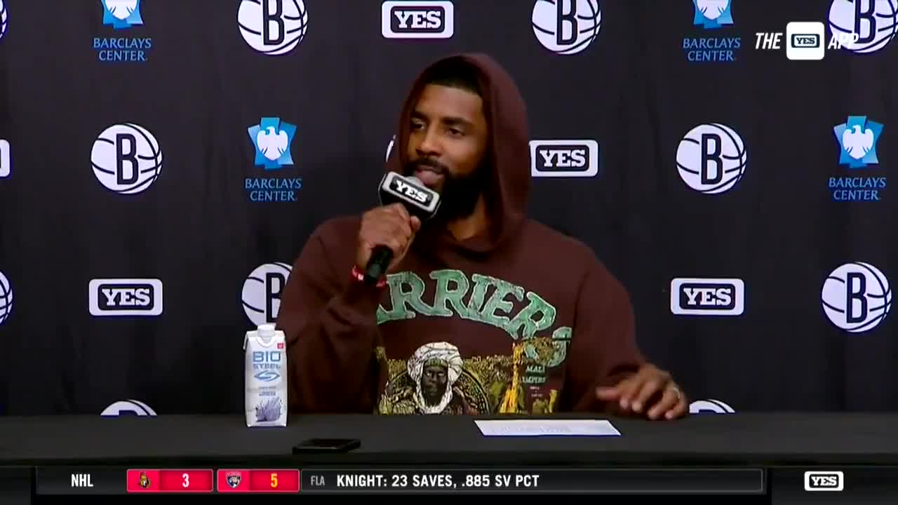 Kyrie Irving Dunks On Fake News!