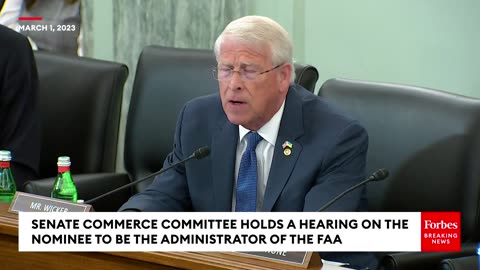 'I Do Not Understand Why The President Persists'- Roger Wicker Slams Biden's FAA Nominee