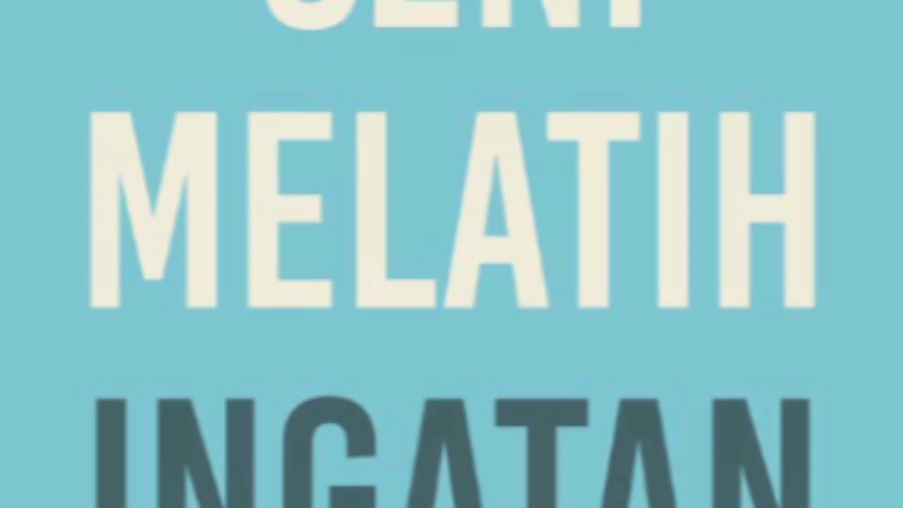 Rekomendasi Buku Motivasi Pengembangan Diri Seni Melatih Ingatan