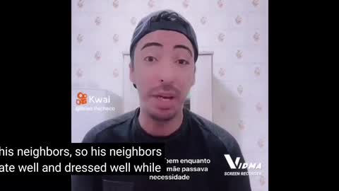 In Brazil, a father who helps his neighbors but does not help his own family