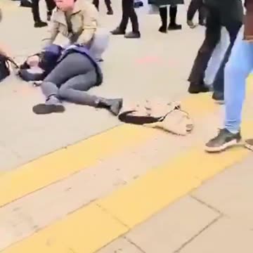 A nightmare at the crossing in Szczecin. The car hit a dozen or so people