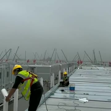 Another massive quarantine camp is being built in China’s Guangzhou city