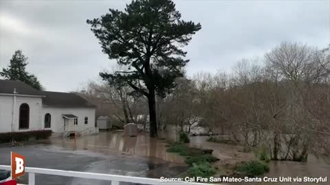 Devastating Footage as LANDSLIDES, FLOODS Ravage California