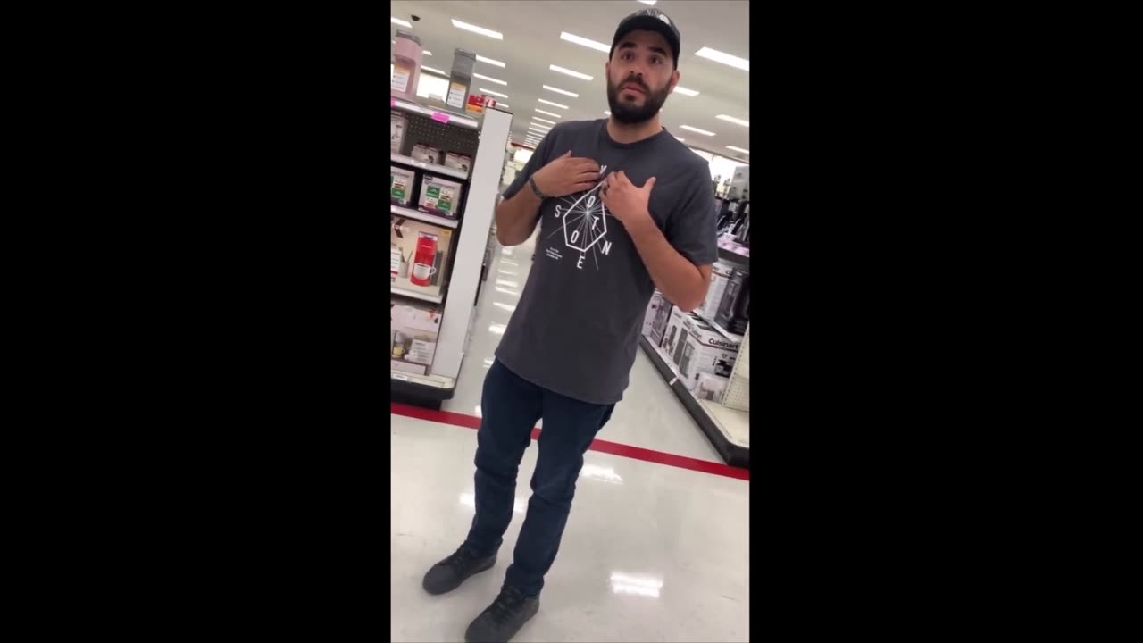 TARGET🎯EMPLOYEES🤬AND CUSTOMERS👀CONFIRM THEIR DARK🖤LOVE🖤FOR🤬PEDAFELLA🤬AND😈SATAN💥🔥🤬😡🤬