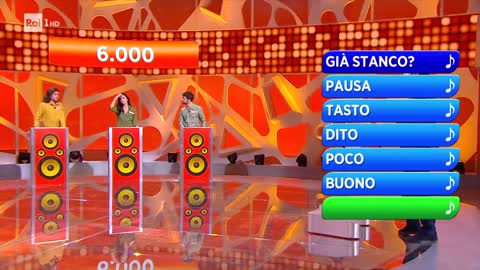 RAIUNO - Reazione A Catena-La Catena Musicale (17/10/2022)