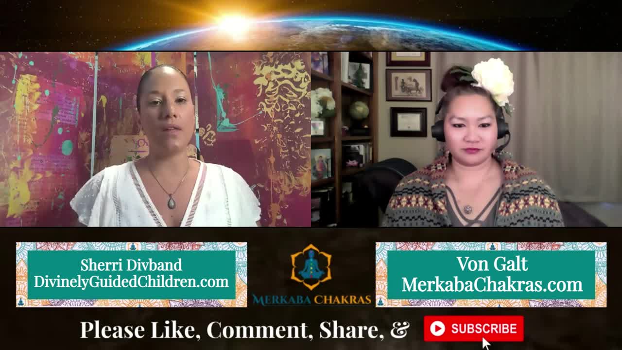 High-Vibe 5D+ Parents Raise 6th Senses Children w/Sherri Divband: Merkaba Chakras Podcast #58