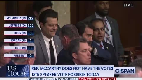 "HE DID NOT WANT TO VOTE McCARTHY!"