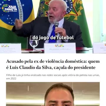 Luladrão falou que se você é corintiano como ele e filho, pode sentar a porra na mulher...😁💨🇨🇳