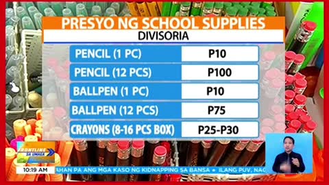 Mga magulang, busysalast-minute shopping ng school supplies三0