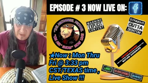 ★ The †Archangel Michael† ON AIR Show NOW LIVE ON FACEBOOK!!! Episode № 3 MON-FRI @ 3:33pm CST.
