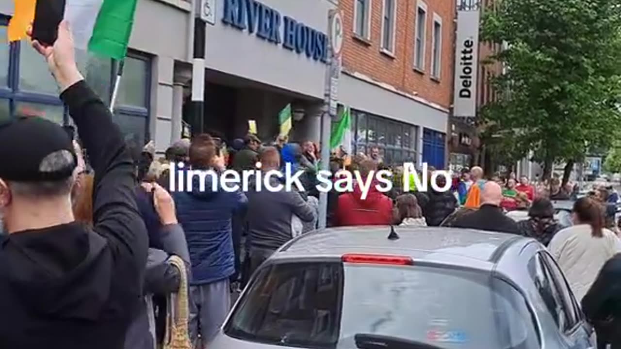 Limerick Ireland says no against illegal immigrants