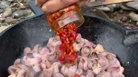 Chinese Eating Mukbang : ( ASMR Eating Show🍜,Fat Meat, Pork Fat, Pork Belly, 🍜Noodles)🍜 😊