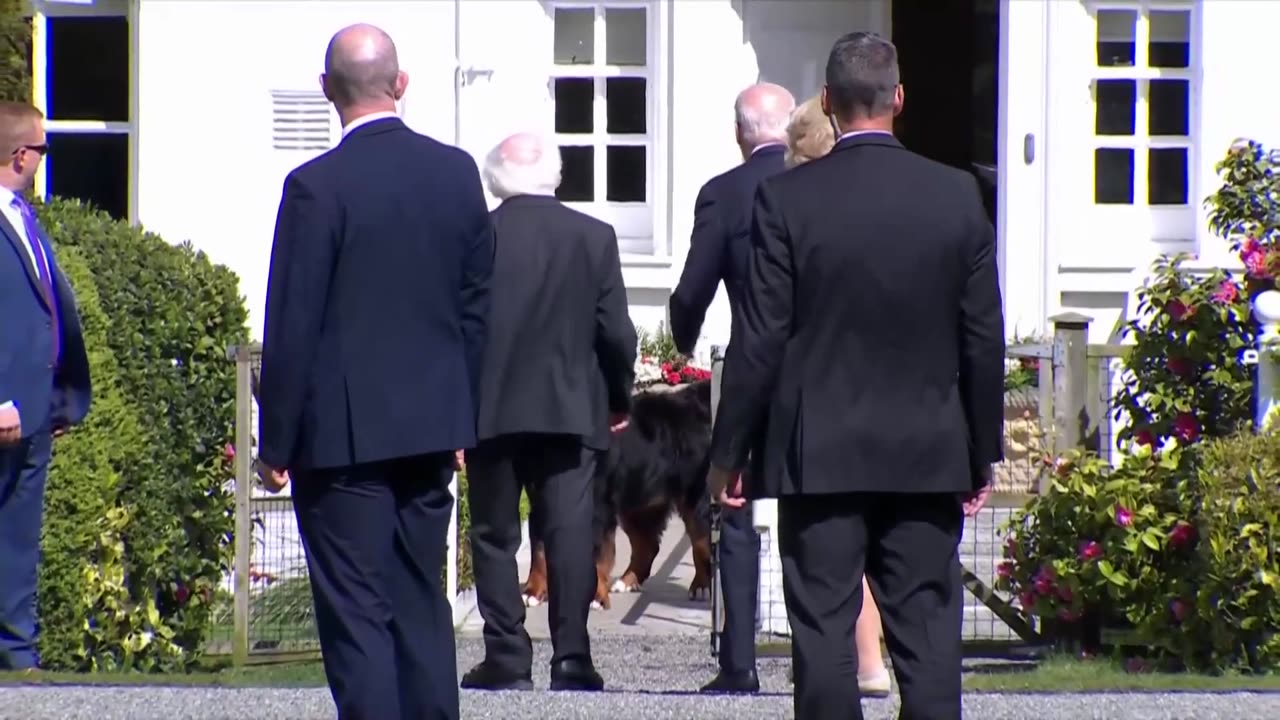 Yikes! Irish President's Dog Wanted Absolutely Nothing To Do With Joe Biden