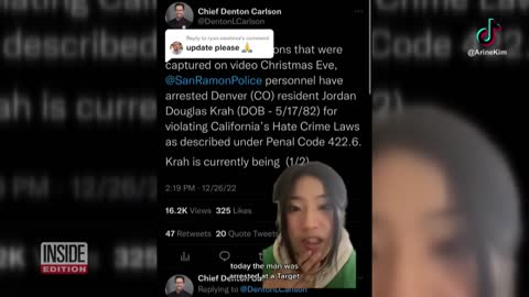 Suspect’s Racist Rant at In-N-Out Burger Caught on Tape Cops
