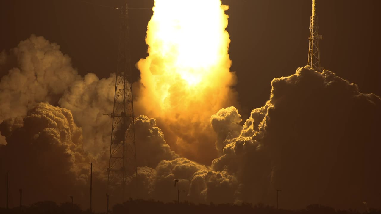 Slow Motion Liftoff of NASA's Artemis | Moon Rocket
