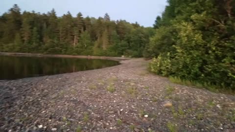 Sunset, Chamberlain-Telos Lake, Maine (2020 AUG 01)