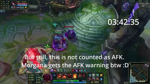 Can Morgana make the Enemy Disconnect with Perma Q?