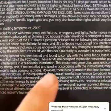 We thought LED bulbs are safe...