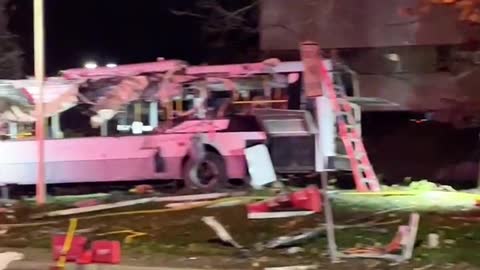 Several Injured in Massachusetts Bus Crash