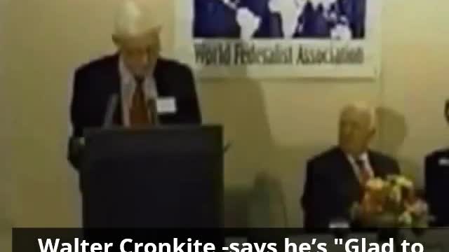 Walter Cronkite says he’s "Glad to Sit at the Right Hand of Satan"