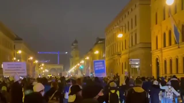 Germany's Protest in Munich against compulsory vaccinations