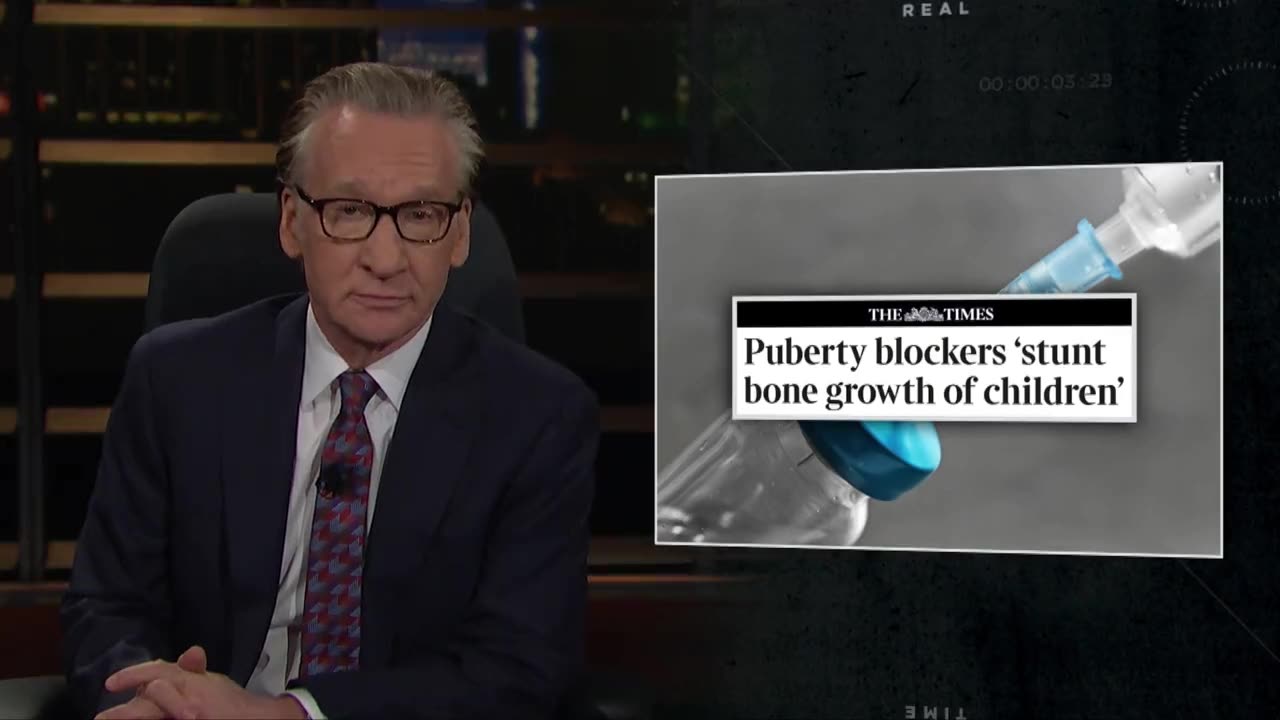 Bill Maher: If this spike in trans children is all biological, why is it regional?