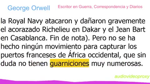 George Orwell - Escritor en Guerra, Correspondencia y Diarios 3/5