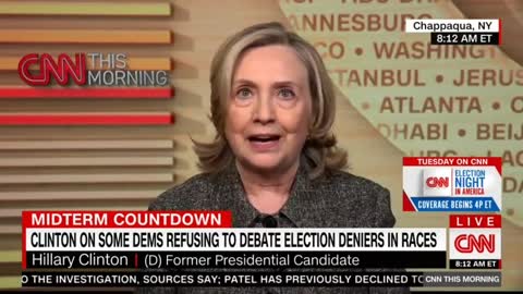 Hillary Claims Crime Is A Ginned Up Issue By GOP To Scare People