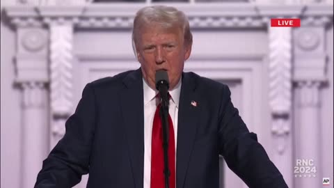 PRESIDENT TRUMP FULL SPEECH AT THE RNC 2024...