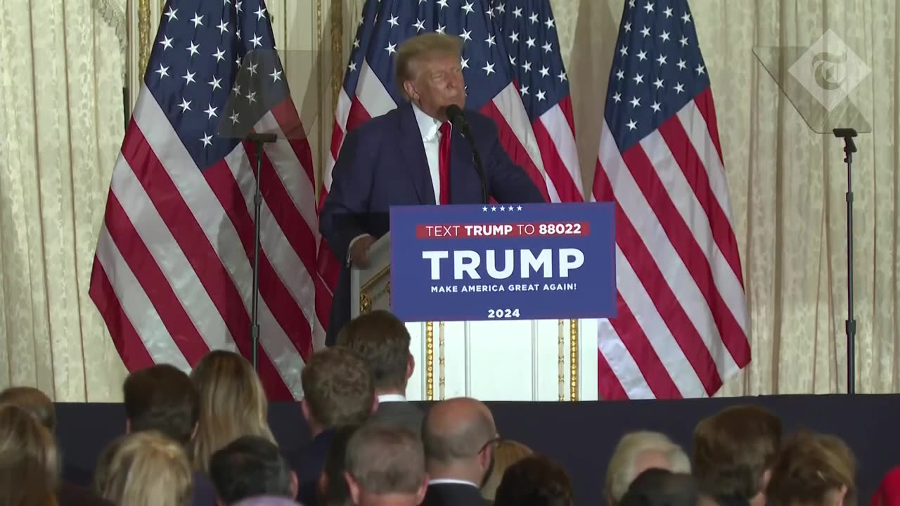 Donald Trump speech: former President speaks to nation in Mar-a-Lago after arrest