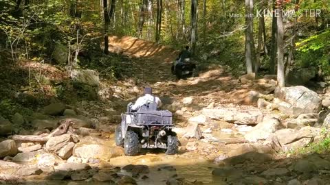 Windrock ATV Offroad Park Day 1 - Broken Axles
