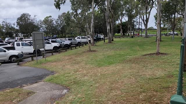 Driver Moves Car That Had Blocked Him In