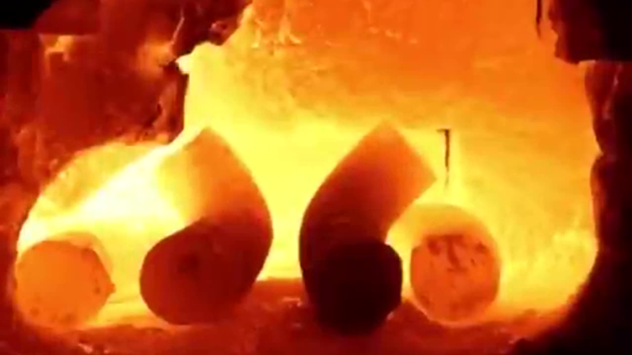 Forging Excavator Bucket Teeth from Rusted Anchor Chain - Amazing Technology