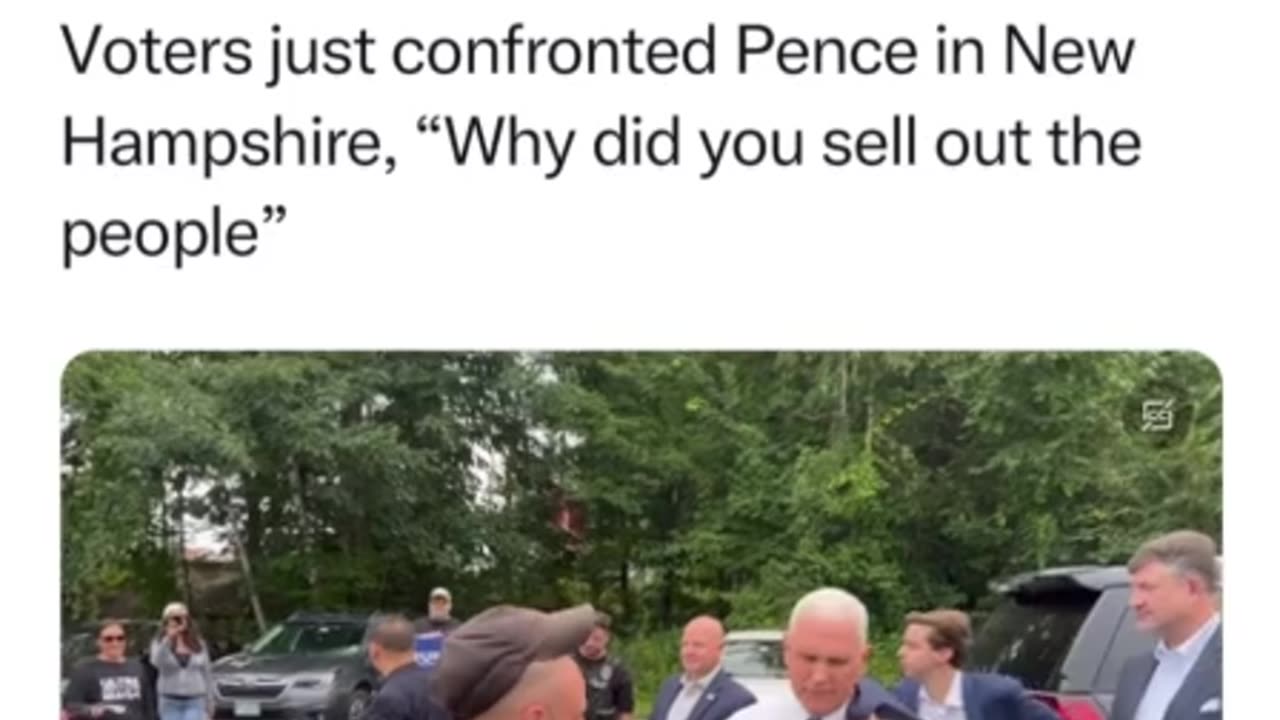voters confront judas mike pence