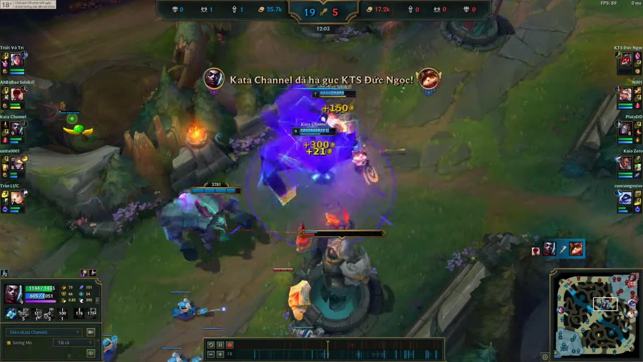 Ekko Mid K-D-A - 14-2-2 - Carrying the Team to Victory