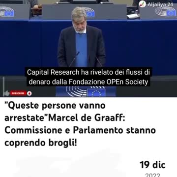 BROGLI AL PARLAMENTO EUROPEO I CRIMINALI VANNO ARRESTATI